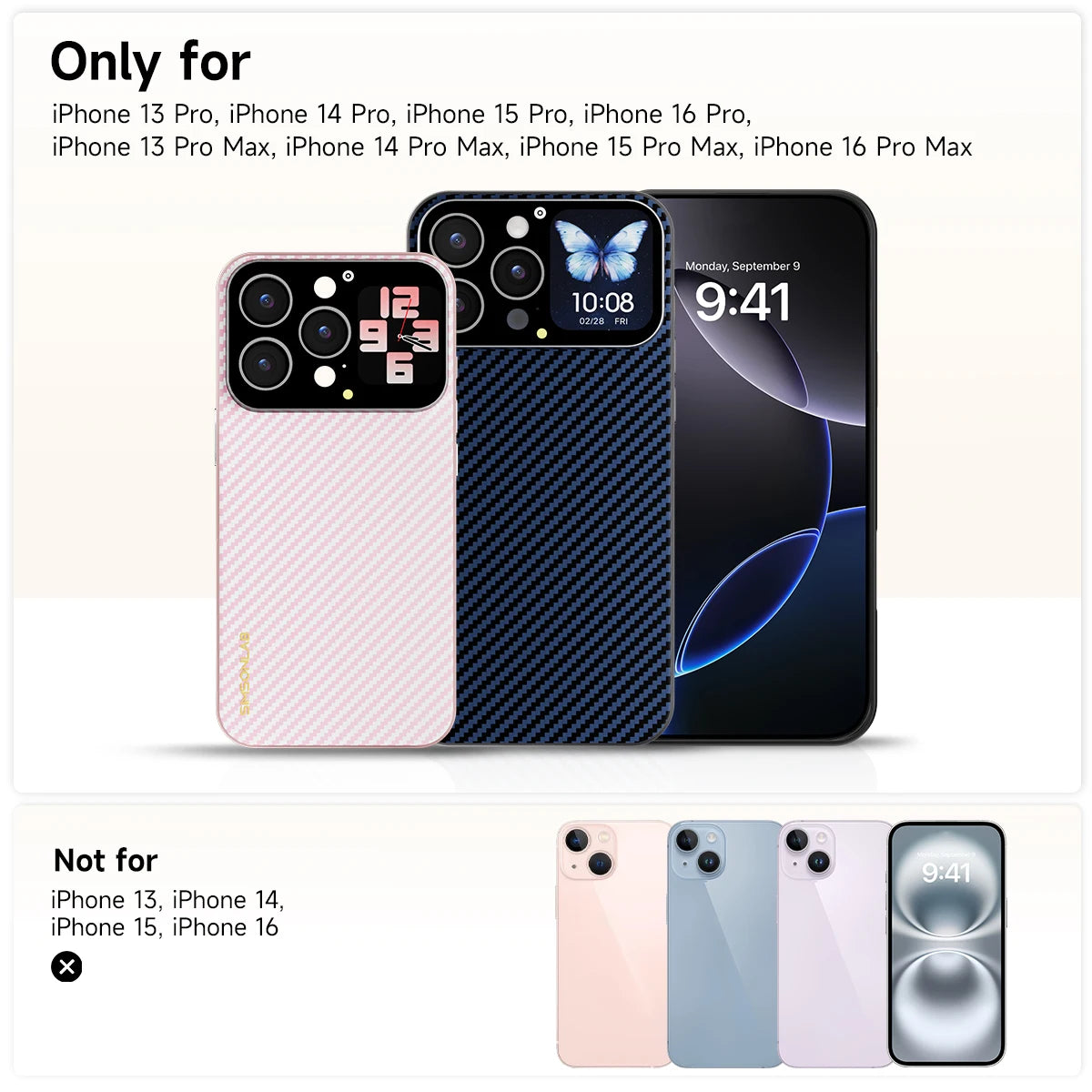 New Smart Phone Case for iPhone Bluetooth Connection Touch Screen Remote Camera Photography Music Control  Video Wallpaper 2025