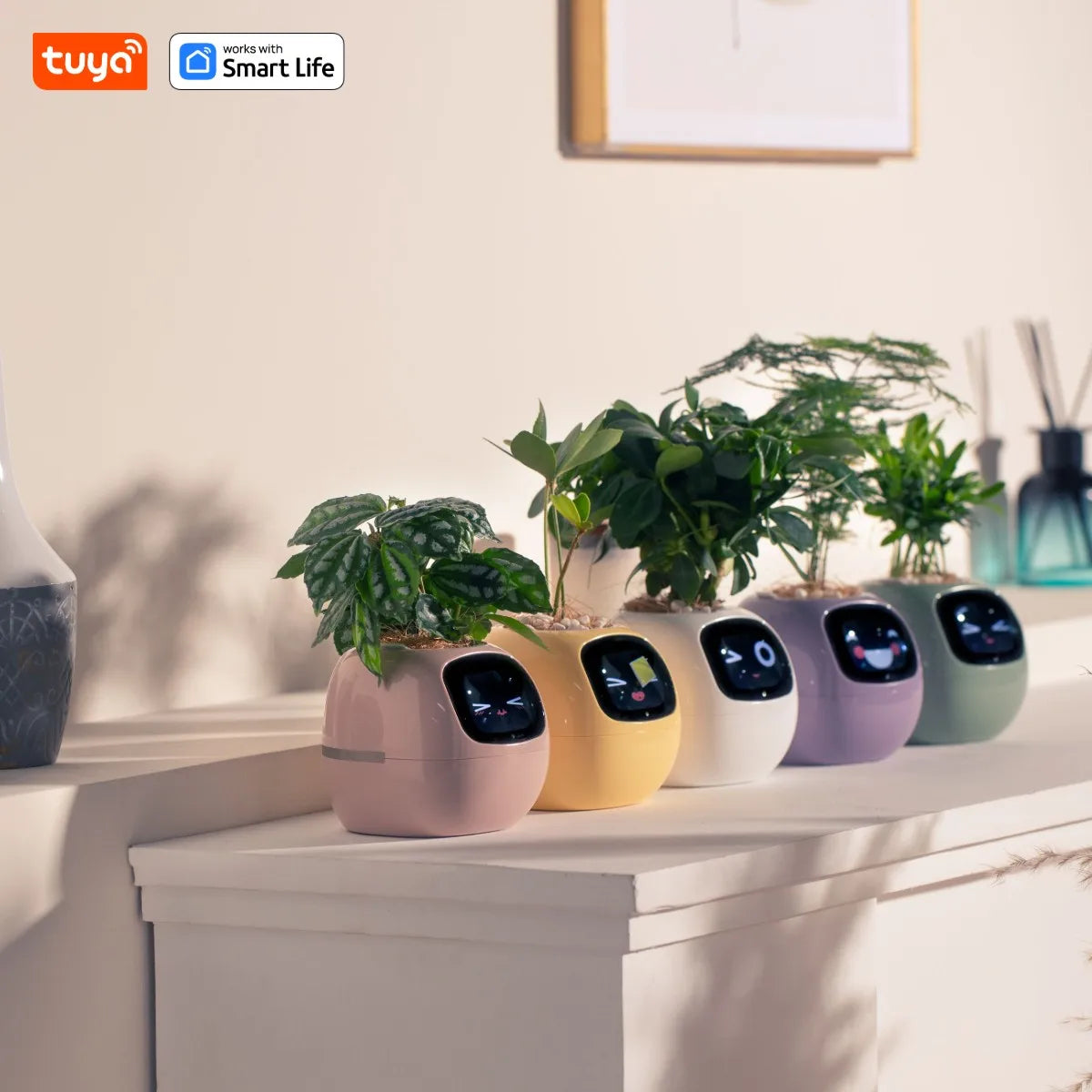 Ivy Tuya Smart Planter – AI Plant Care with Sensors