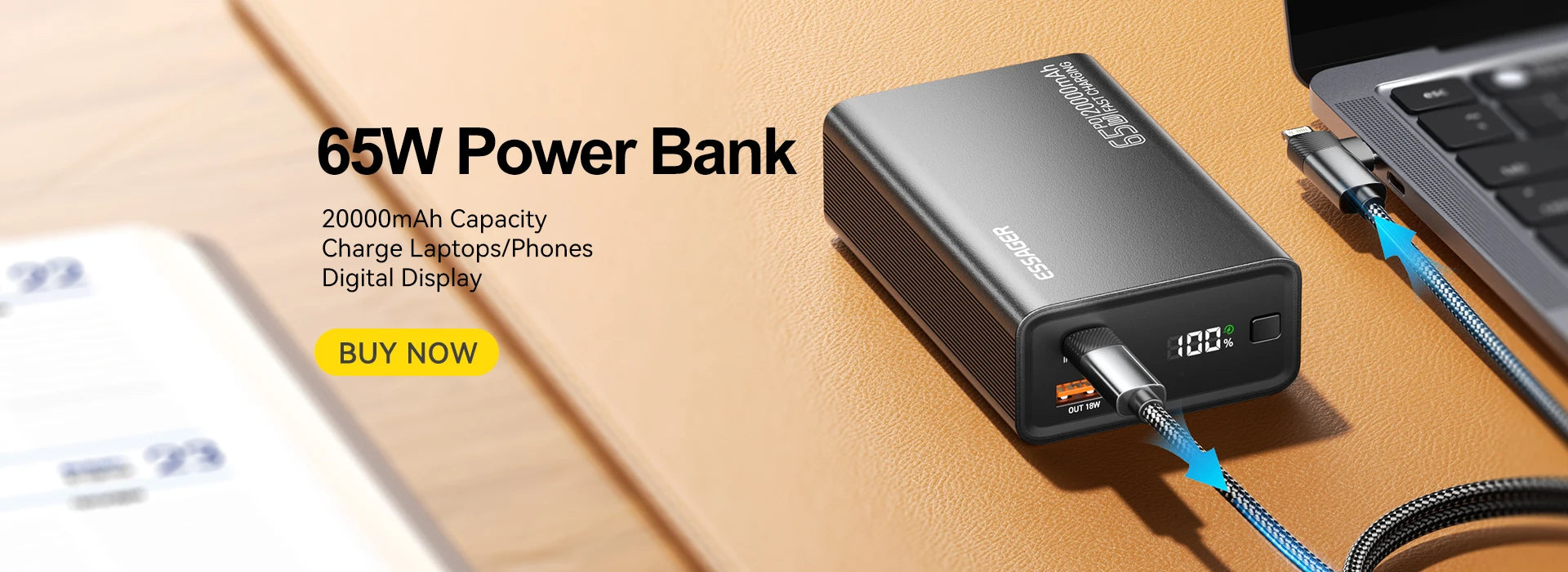 5000mAh Slim MagSafe Power Bank – Essager 20W
