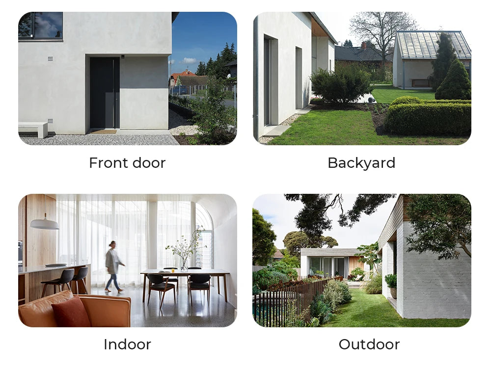 2K Wireless Security Camera – Battery Outdoor Spotlight & Siren