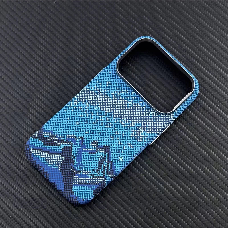 Ultra-Thin Carbon Fiber MagSafe iPhone Case – Luxury & Shockproof