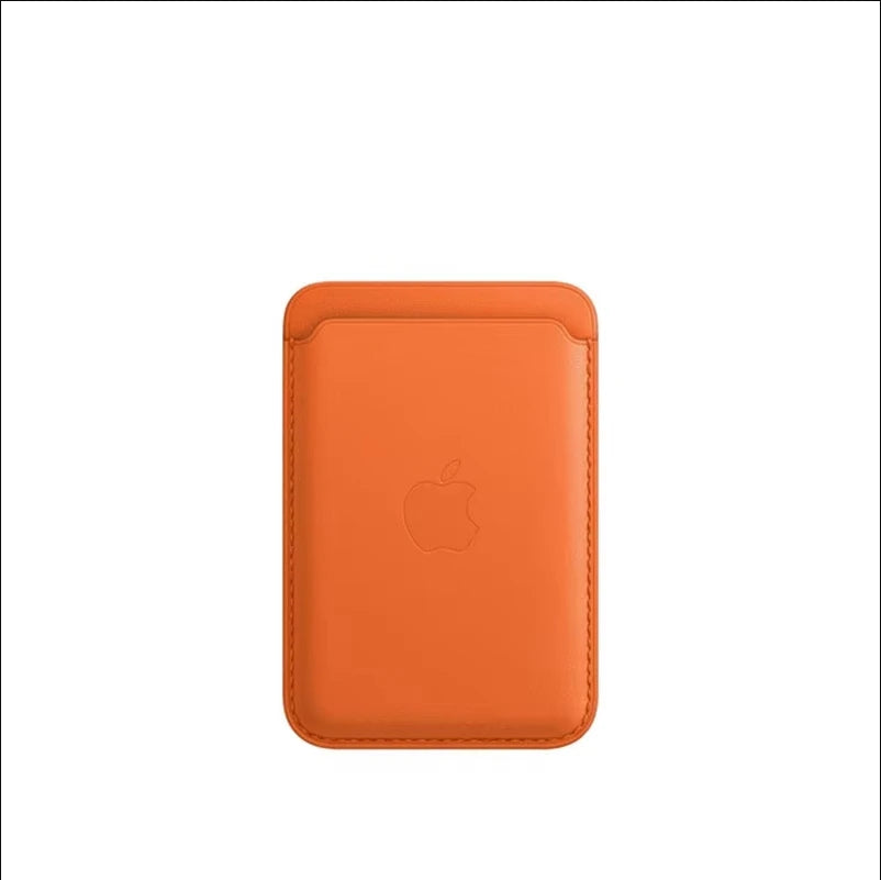 MagSafe Magnetic Leather Wallet Case for iPhone 17 Pro Max / 16 / 15 – Card Holder Cover