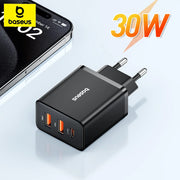 Baseus 30W USB-C Fast Charger – PD3.0