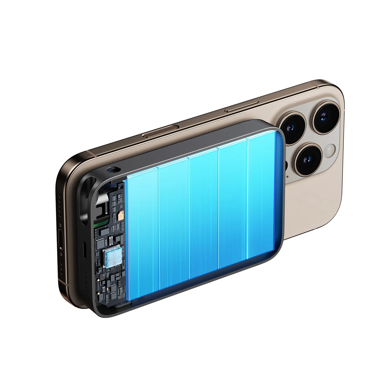 Magnetic 3-in-1 Wireless Power Bank – 10000mAh Fast Charge for Apple Devices