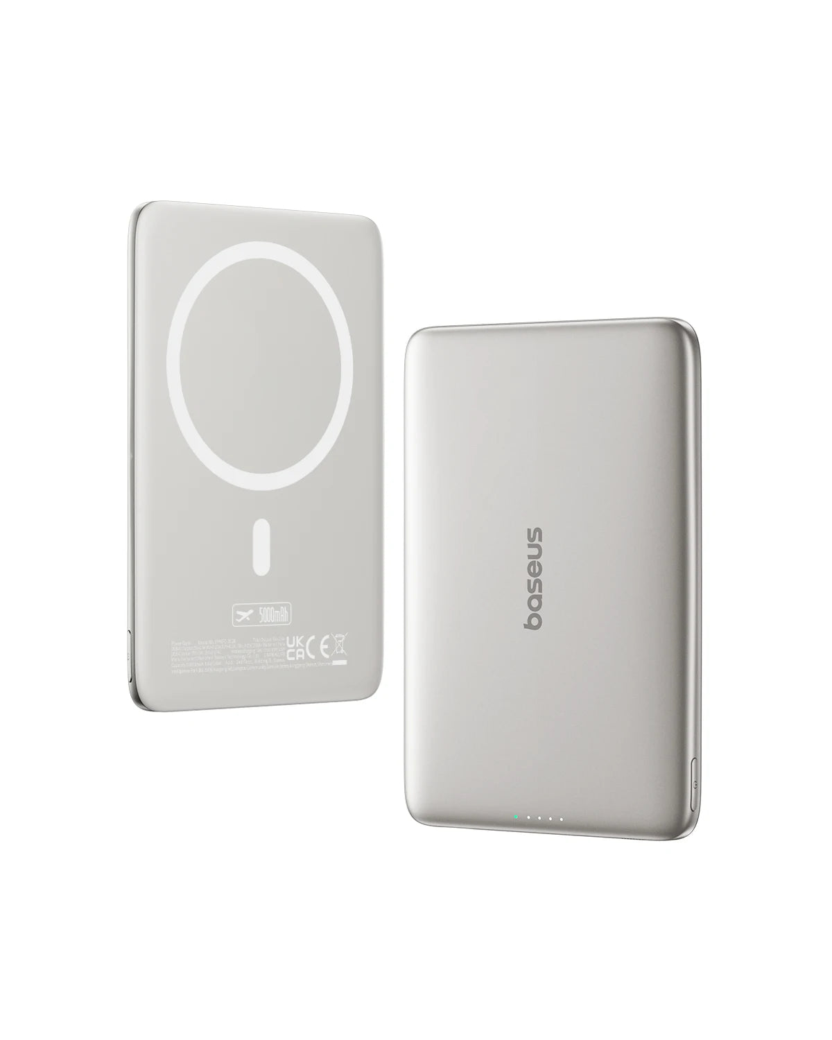 Ultra-Slim Baseus Magnetic Power Bank – 5000mAh