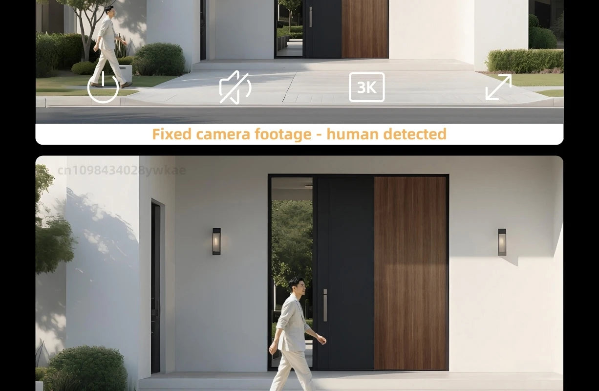 Xiaomi Outdoor Camera 4 – Dual Lens, 5MP 3K HD, Panoramic Tracking, IP66