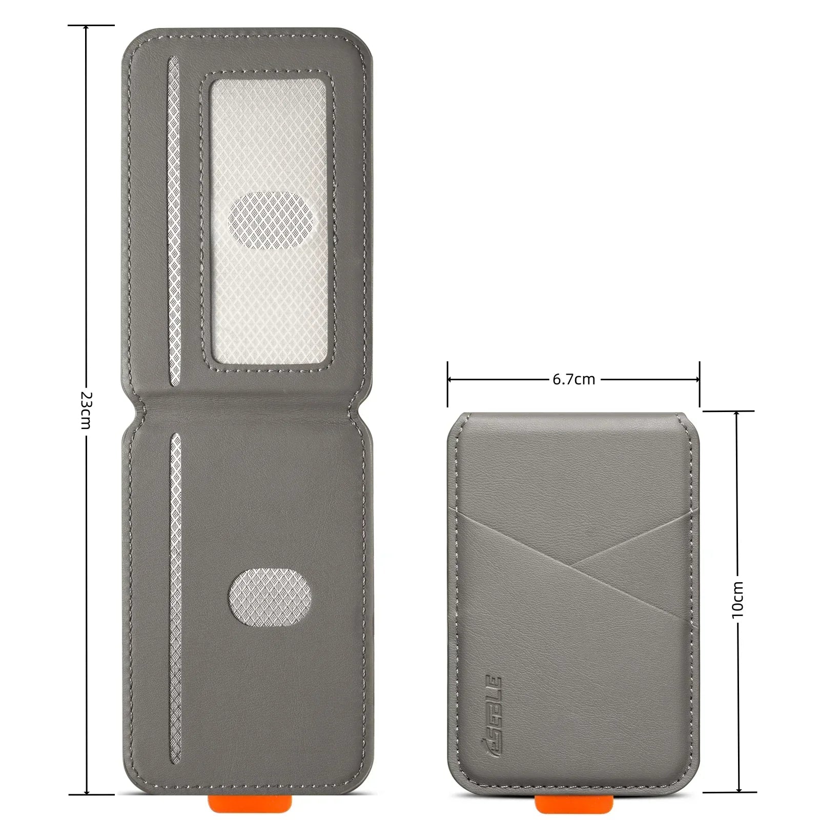 iPhone MagSafe Leather Card Holder – RFID Bank & ID Card Protector