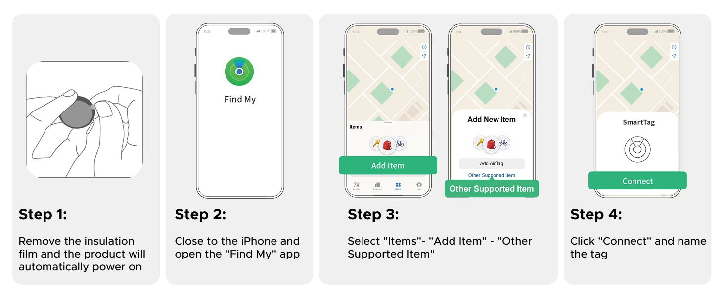 UGREEN Apple Find My SmartTag Tracker