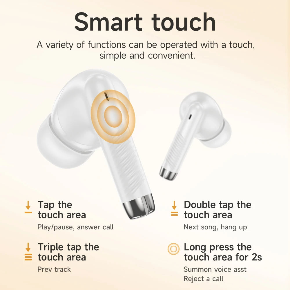HOCO EQ24 True Wireless Earbuds – HiFi Audio & Mic