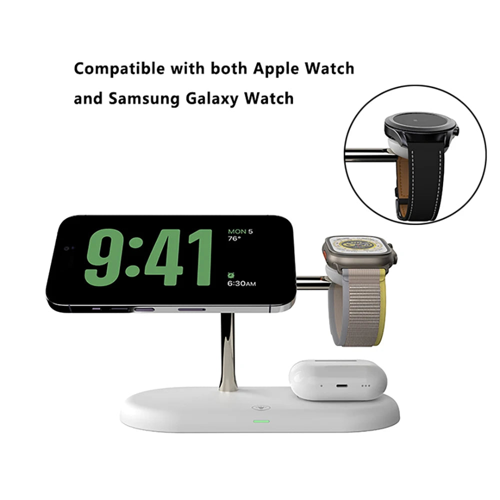 3-in-1 Wireless Charger – Fast Charging for Apple Devices