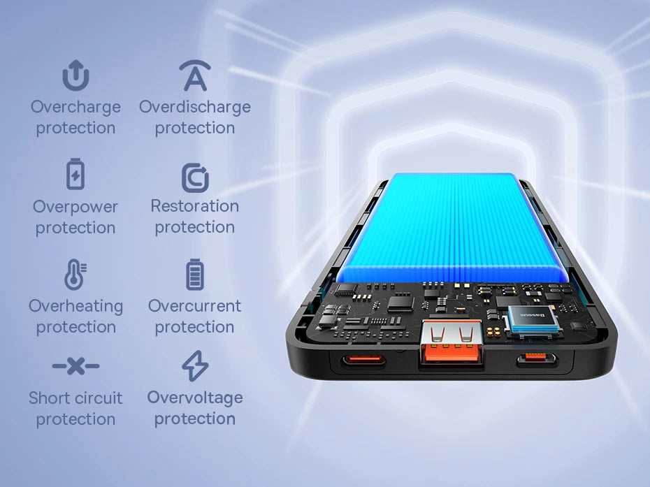 Baseus Airpow 20W Power Bank – Fast Charging