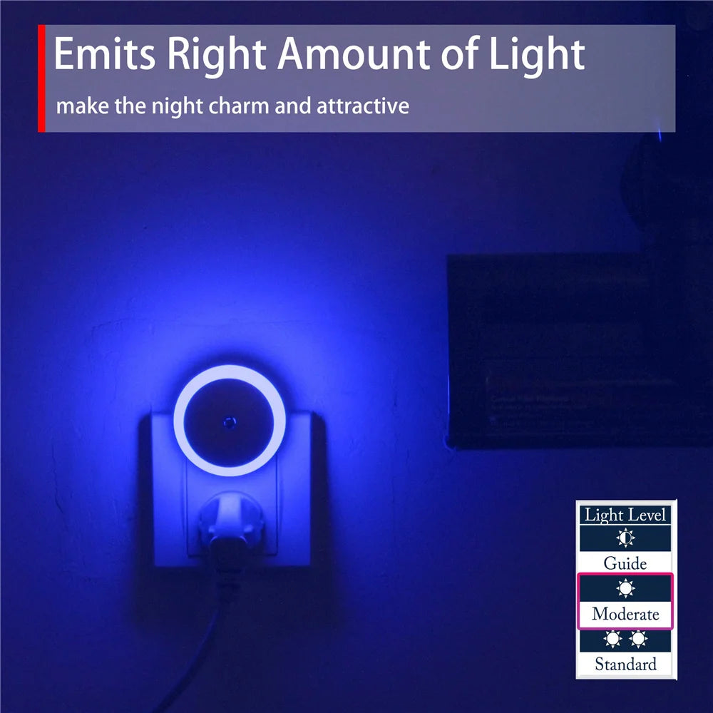 Smart LED Night Light for Wall