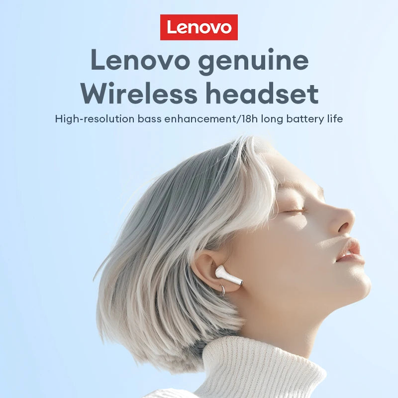 Lenovo Original LP5 PRO TWS Wireless Bluetooth V5.4 Stereo Earphones Long Endurance Touch Earbuds Low Latency Gaming Headset New