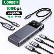 UGREEN Uno USB-C Hub – 6-in-1 Docking Station for MacBook & Laptop