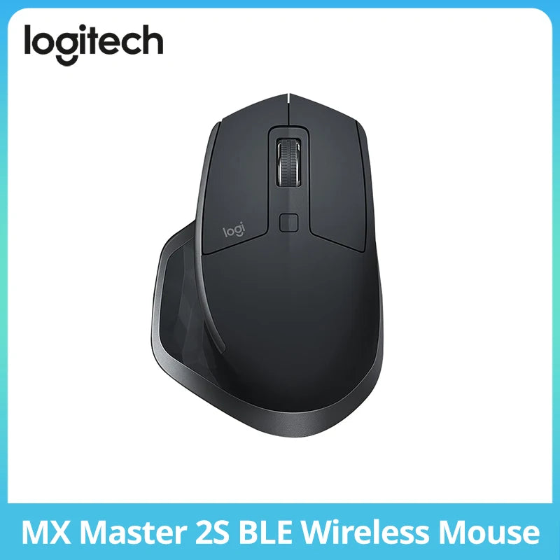 Logitech MX Master 2S Wireless Bluetooth Mouse – Rechargeable, Office & Laptop