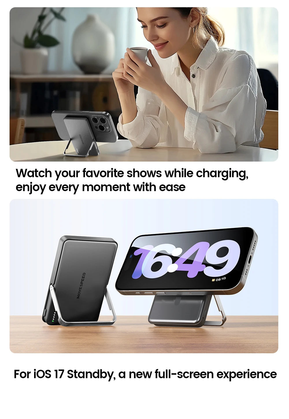 MOVESPEED S10Pro 10000mAh Magnetic Power Bank