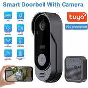 Tuya WiFi Video Doorbell – HD Camera & Outdoor Security