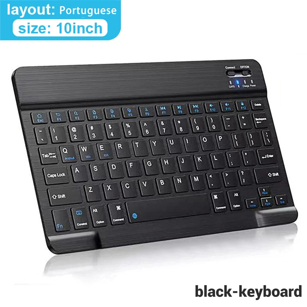 Wireless Keyboard Mouse Combo – iPad, Android, Windows Tablet, Multi-Language