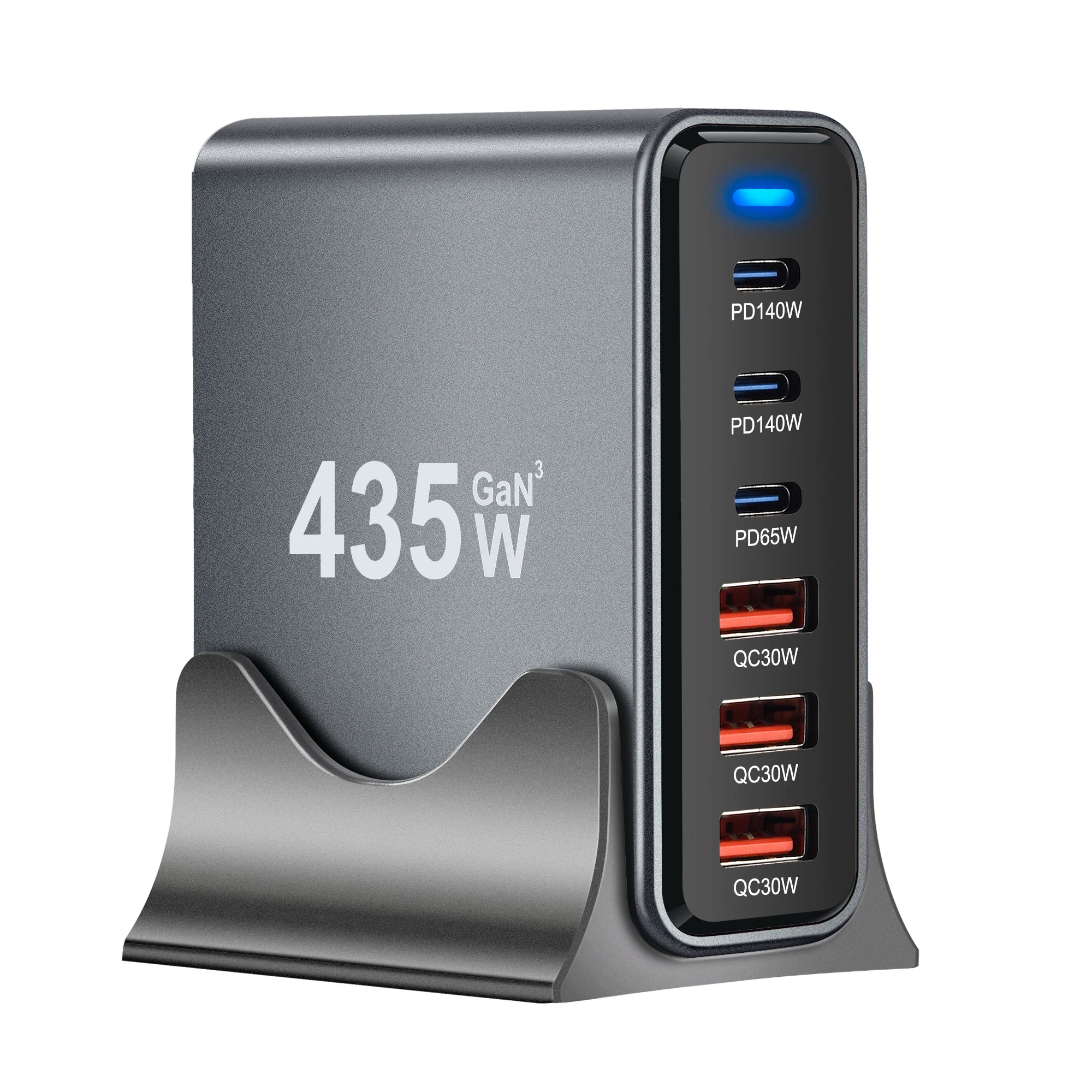 800W GaN Dual USB-C Fast Charger – PD3.1 PPS for Laptop & Multiple Devices