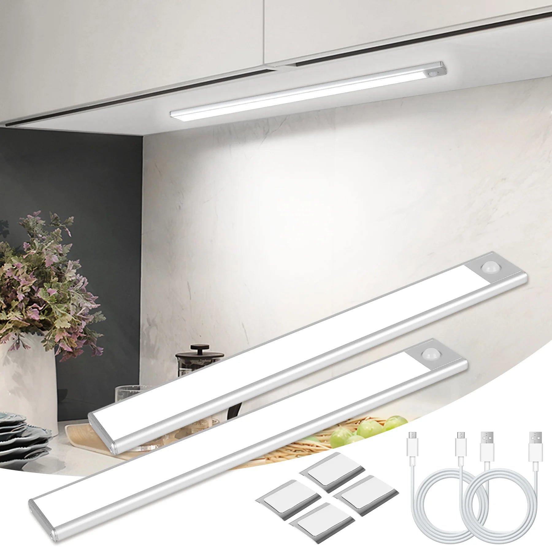 Dimmable USB Rechargeable Motion Sensor Lamp – Minimal Ambient Lighting