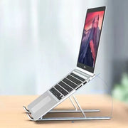 Portable Foldable Laptop Stand – Adjustable Height & Heat Dissipation