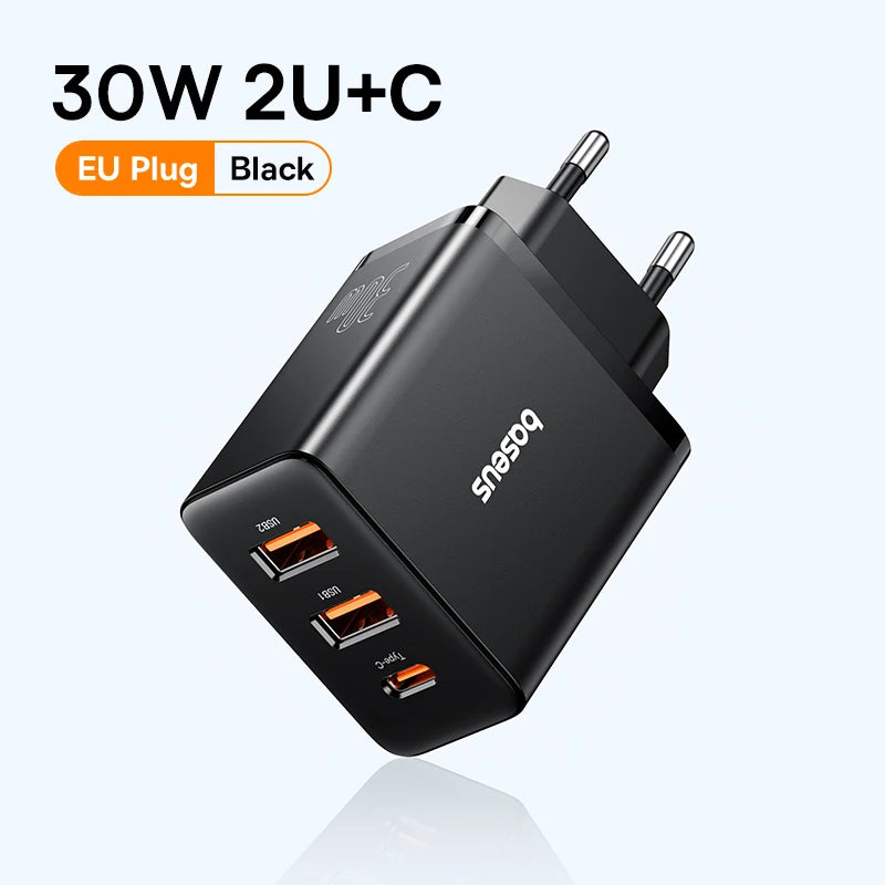 Baseus 30W USB-C Fast Charger – PD3.0