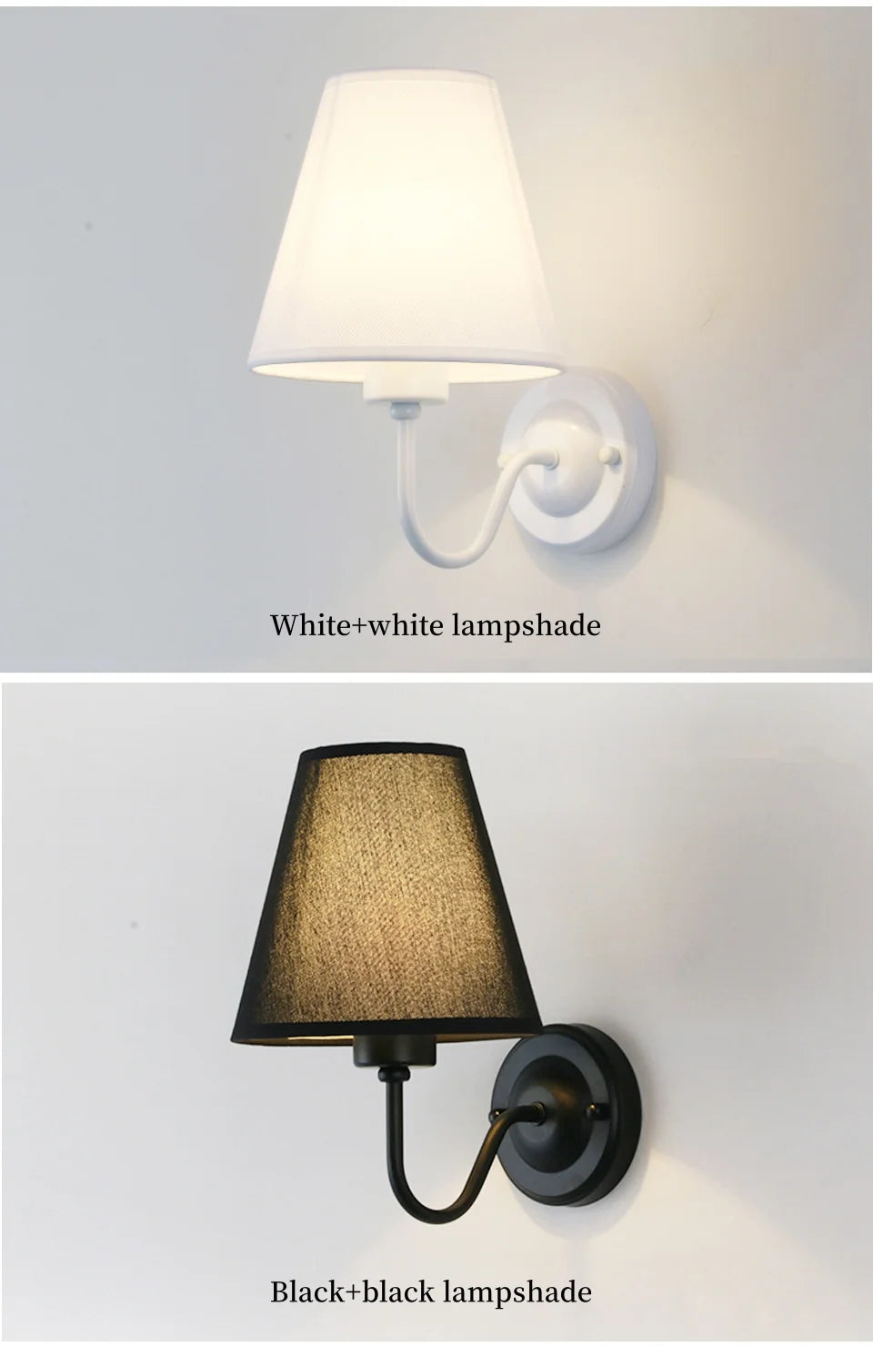 Minimalist E27 Wall Light – Bedroom, Hotel & Study
