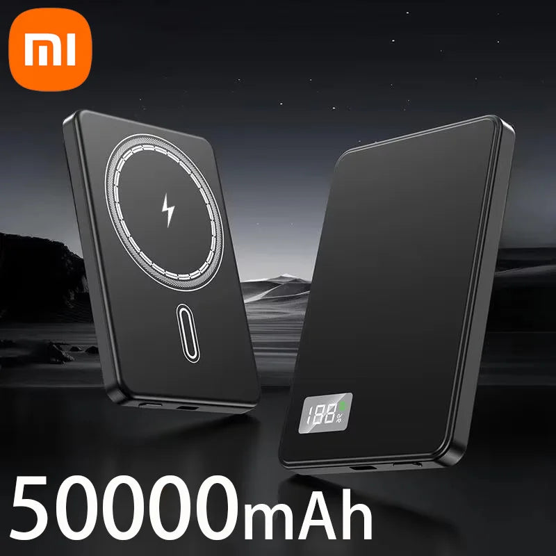 Xiaomi MIJIA 500000mAh Magnetic Wireless Power Bank – PD 22.5W Fast Charge
