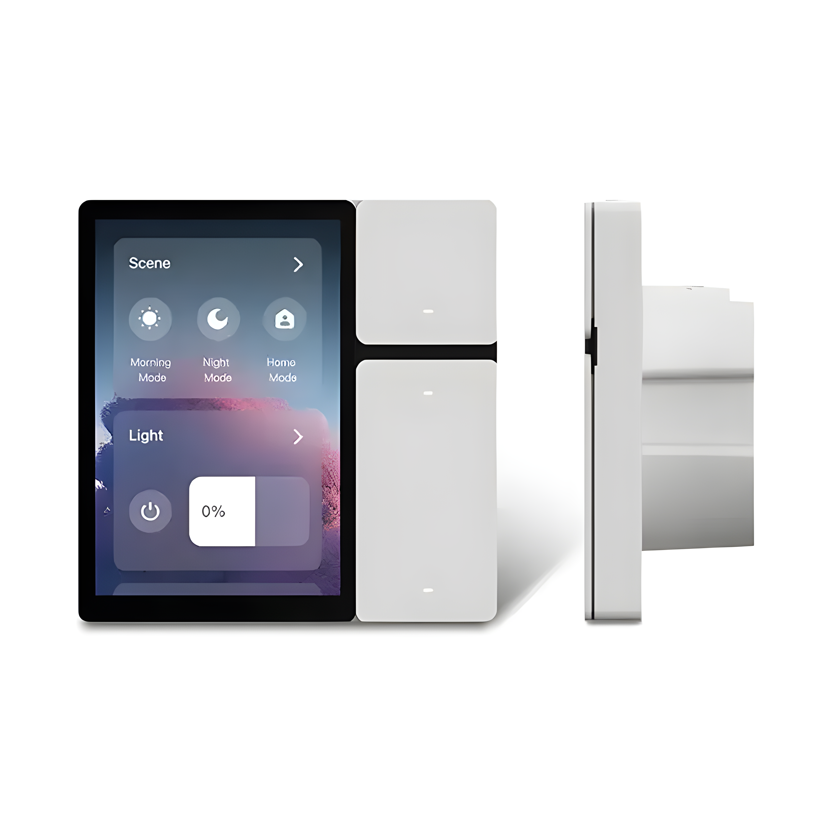 3.5" Smart Home Control Panel — Wi-Fi Touchscreen with Alexa & IR Remote