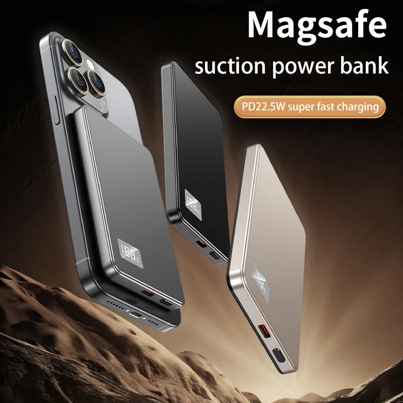 Xiaomi PD25W Wireless Magnetic Power Bank – Portable Magsafe Charger