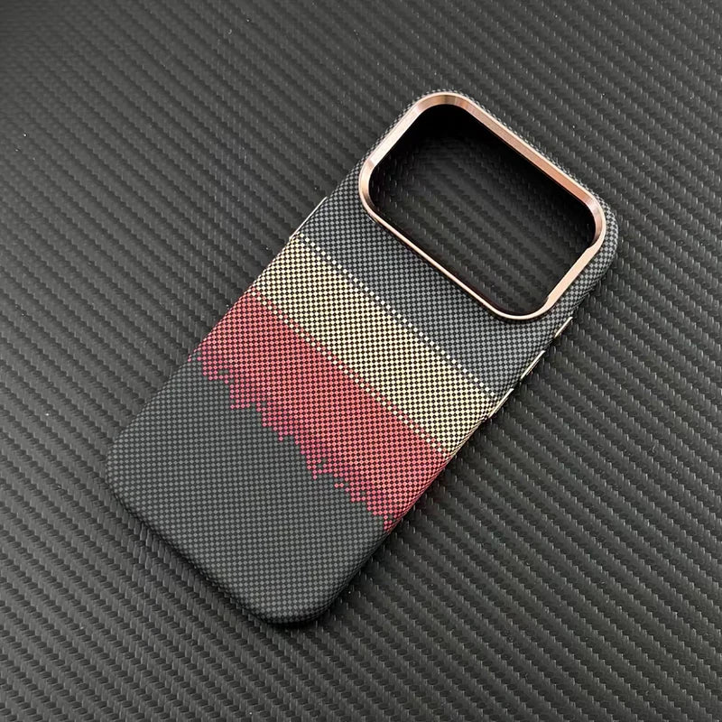 Ultra-Thin Carbon Fiber MagSafe iPhone Case – Luxury & Shockproof