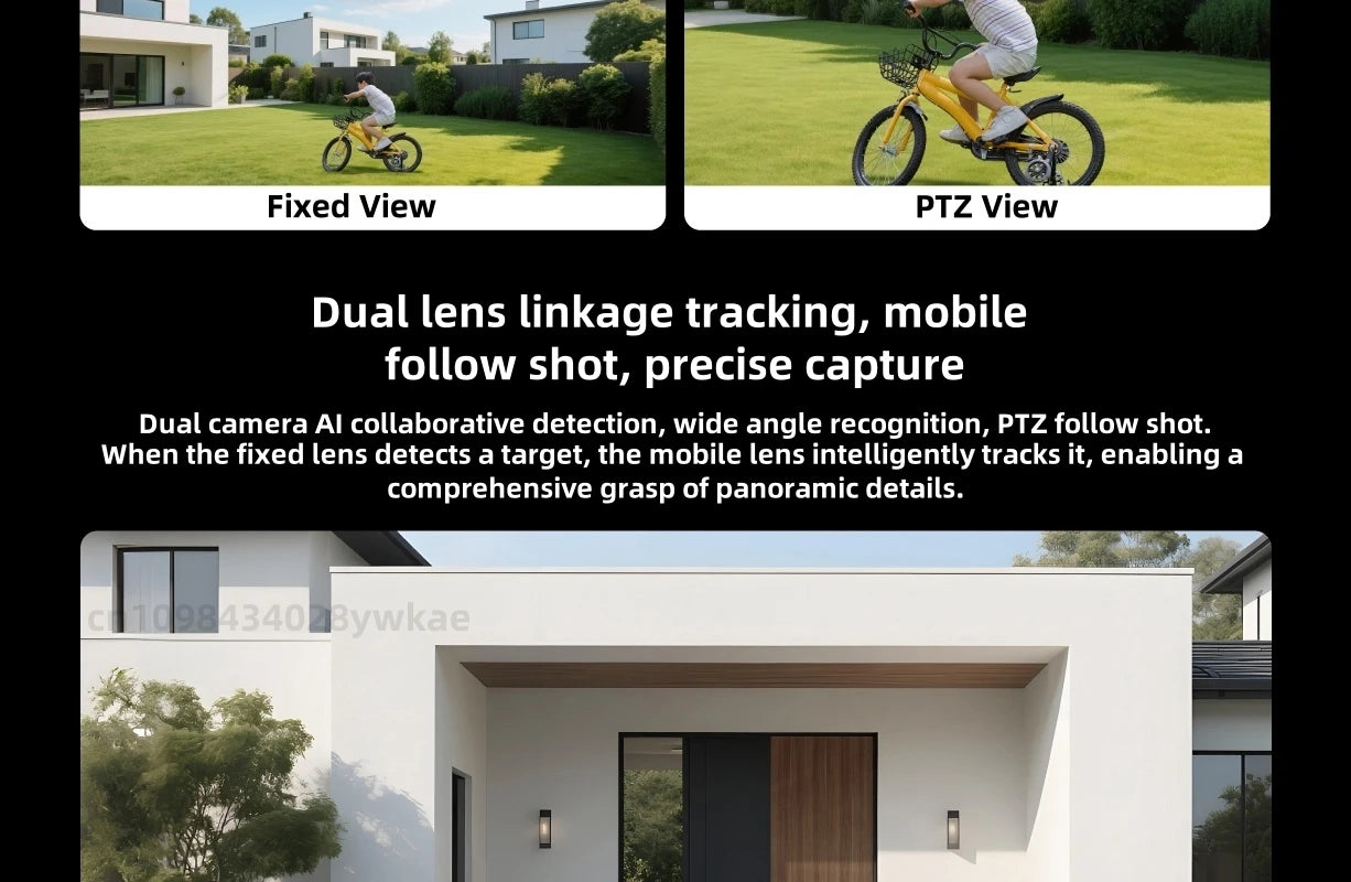 Xiaomi Outdoor Camera 4 – Dual Lens, 5MP 3K HD, Panoramic Tracking, IP66