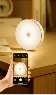 Rechargeable Motion Sensor LED Night Light – Wireless Magnetic Closet & Under Cabinet Light