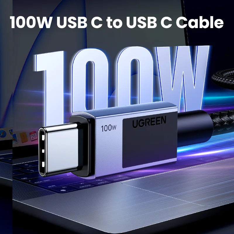 UGREEN USB-C PD 100W Fast Charger Cable
