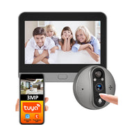 3MP Smart WiFi Doorbell Camera – PIR Motion & 5000mAh Battery
