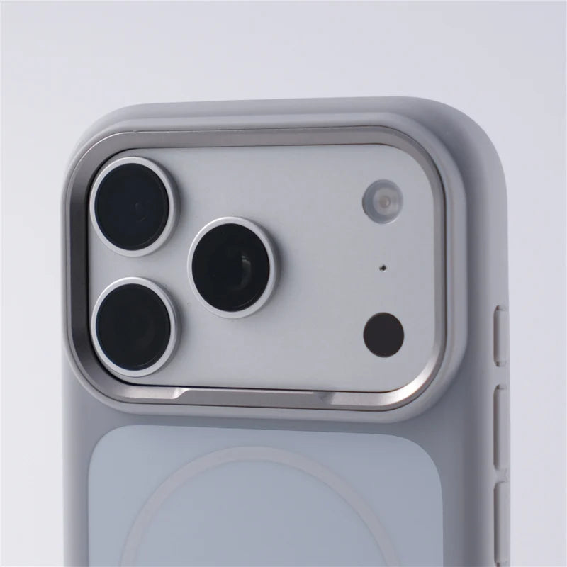Premium Double-Color Matte MagSafe Case for iPhone 17 Series – Magnetic Shockproof Cover