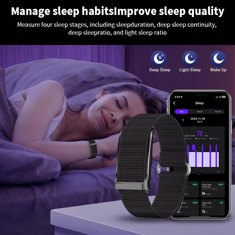 LIGE Smart Watch – Waterproof Fitness Tracker