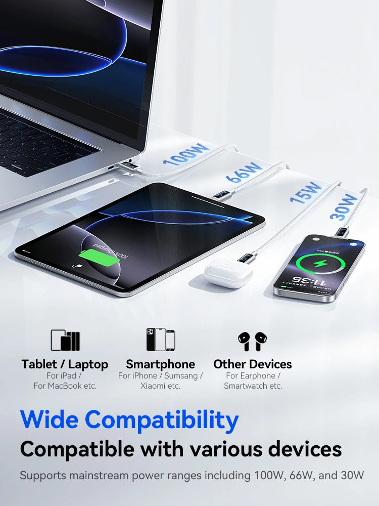 Joyroom Auto Power-Off USB-C Charging Cable