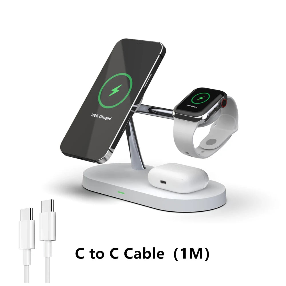 3-in-1 Wireless Charger – Fast Charging for Apple Devices