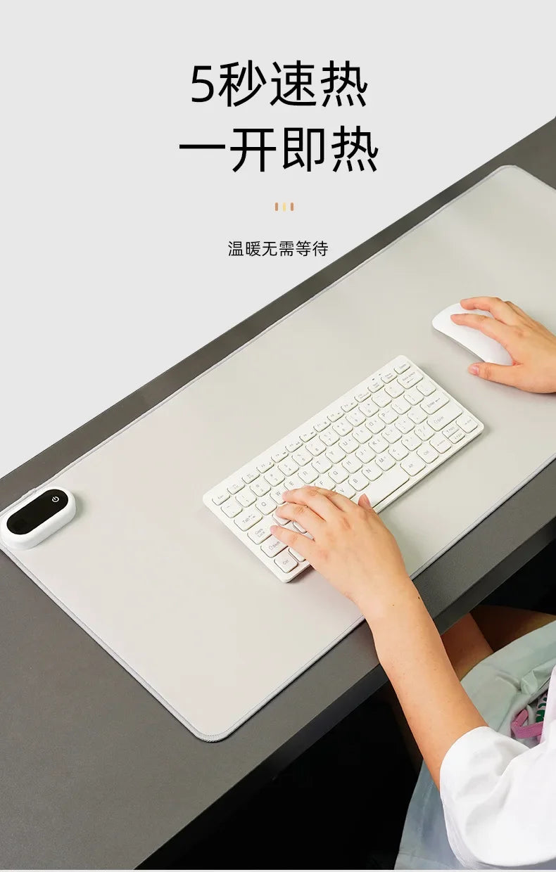 Youpin Smart Heated Mouse Pad – Desk Warmer for Office & Home, Waterproof