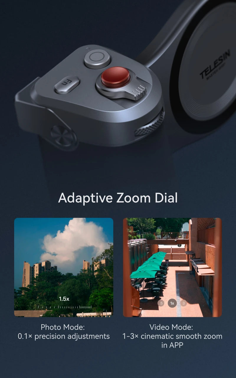 Magnetic Master Grip for iPhone 17 Pro – TELESIN Phone Camera Handle Kit