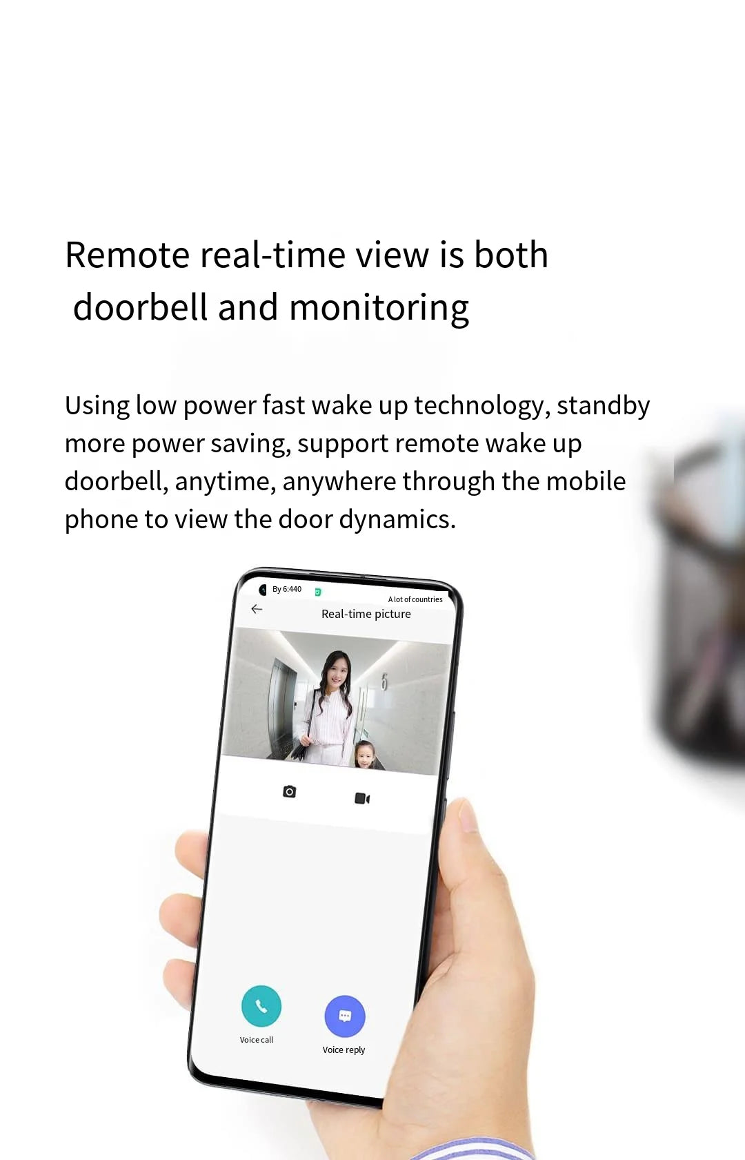 Xiaomi Doorbell 3 – Smart Video Doorbell with 2K HD & Long Battery Life