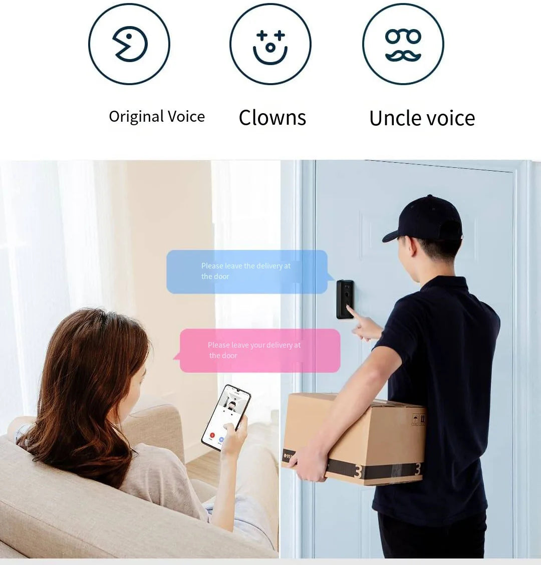 Xiaomi Doorbell 3 – Smart Video Doorbell with 2K HD & Long Battery Life