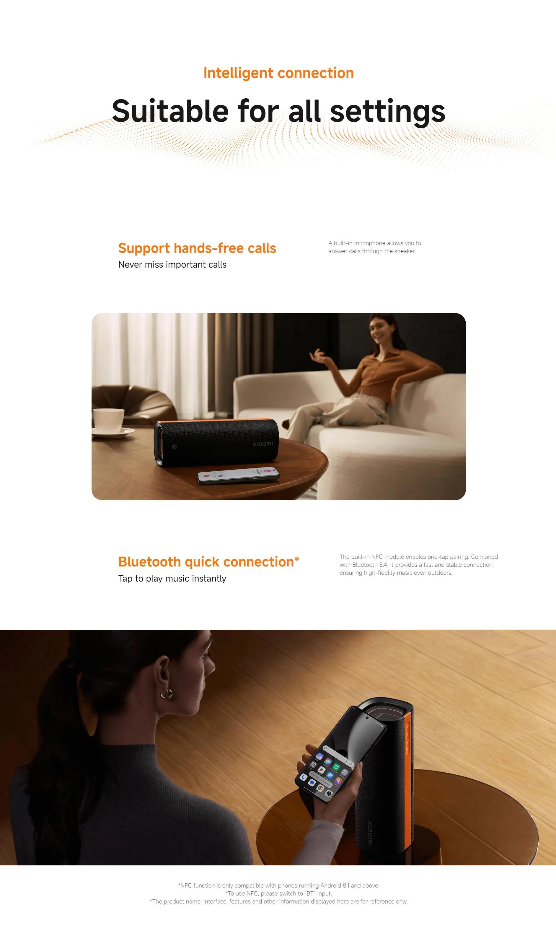 Powerful Xiaomi Party Speaker – 50W, TWS Mode, 26H Battery, Fast & Reverse Charge
