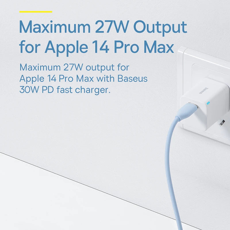 Baseus 20W Fast Charge USB-C to Lightning Cable