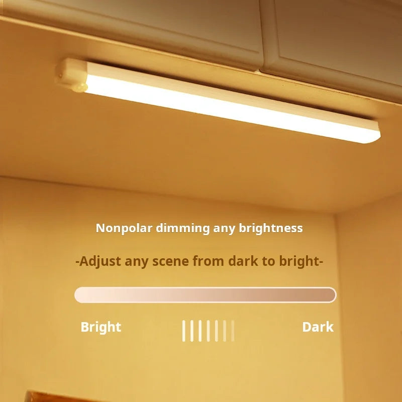 Wireless Rechargeable LED Motion Cabinet Light – Minimal Under-Shelf Lighting