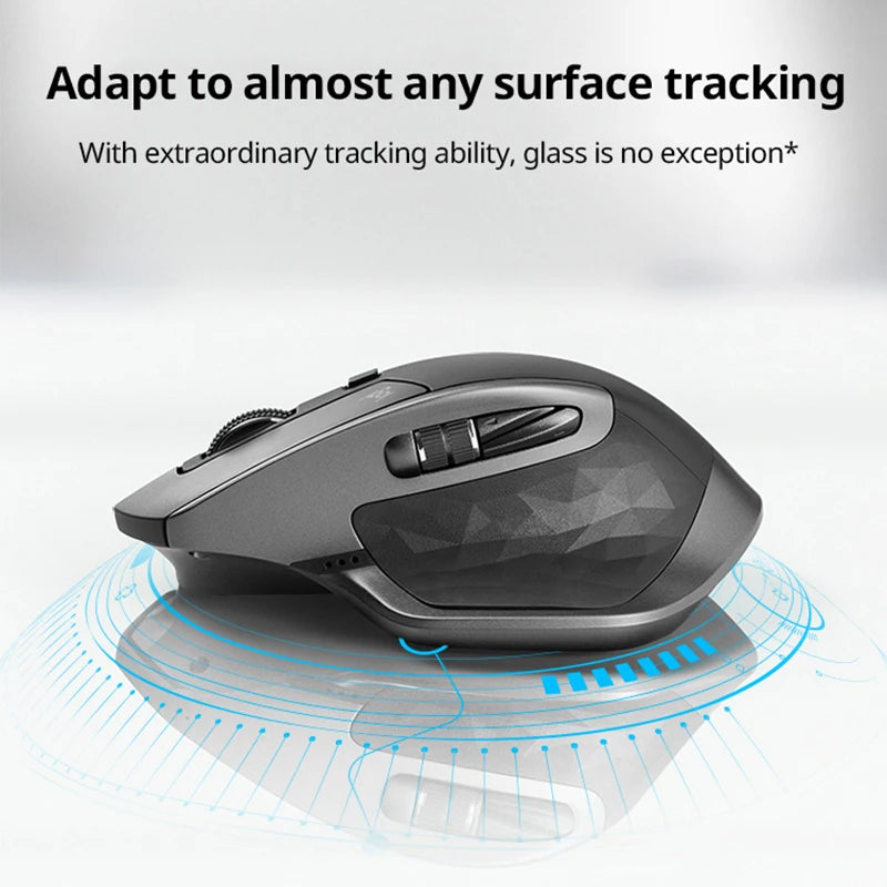 Logitech MX Master 2S Wireless Bluetooth Mouse – Rechargeable, Office & Laptop