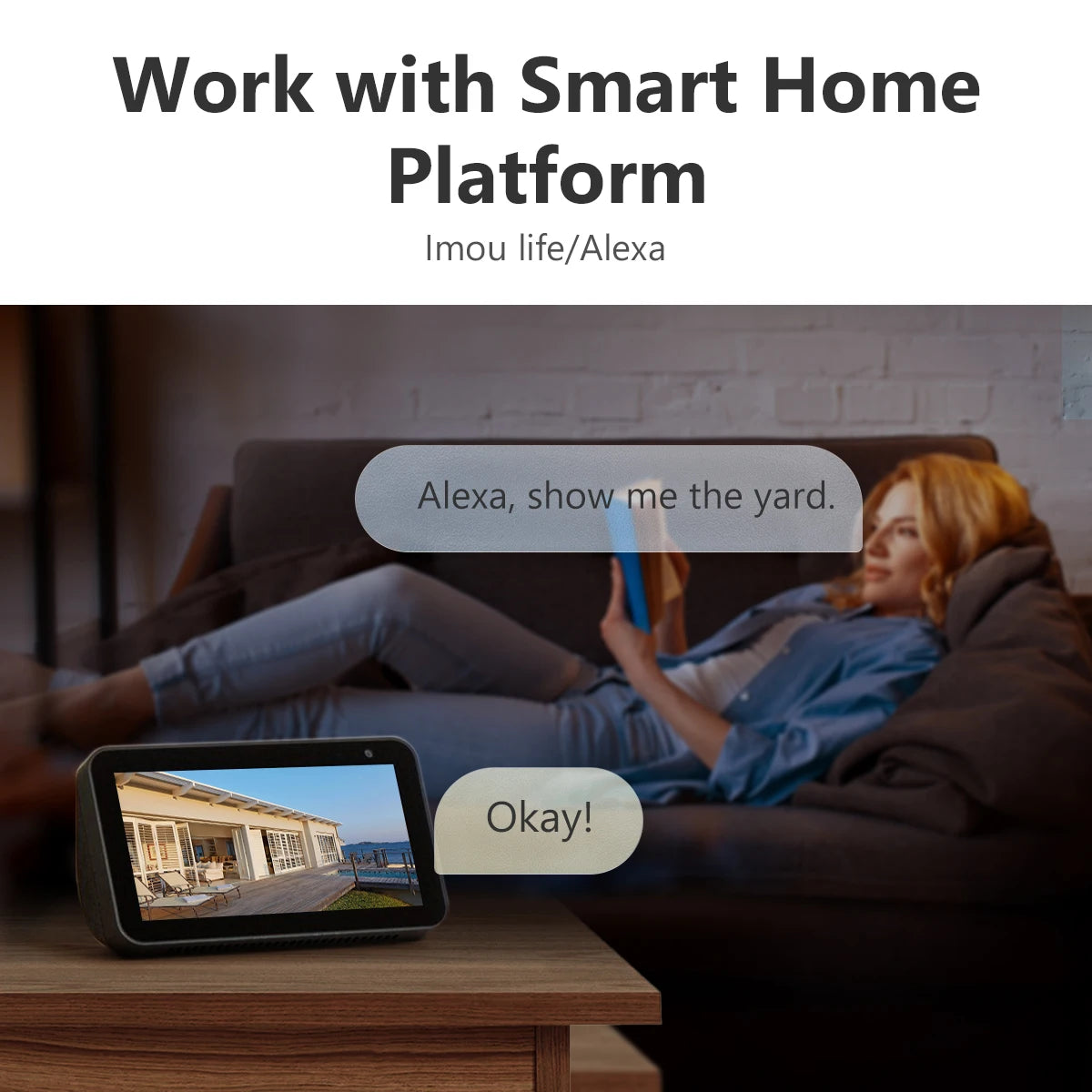 IMOU 3 - 5MP PTZ Outdoor Security Camera – AI Detection & Two-Way Audio
