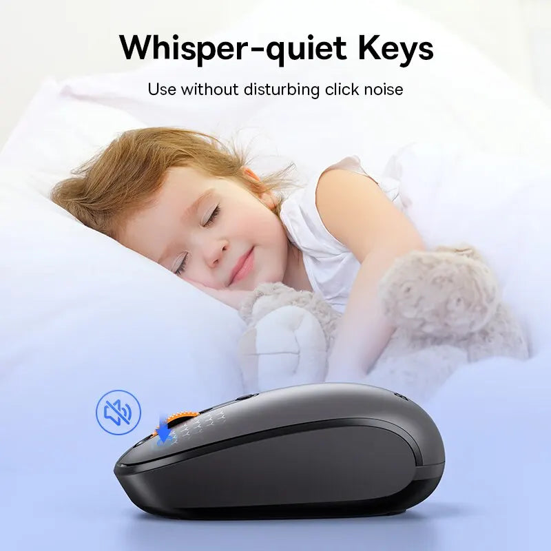 Baseus F01B Wireless Bluetooth Mouse – Silent 1600 DPI