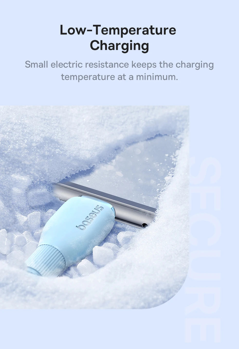 Baseus 100W PD USB-C Cable – Fast Charging for MacBook & iPhone